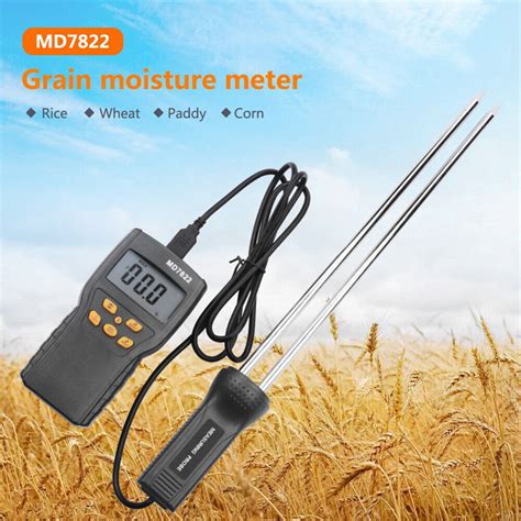 custom paddy moisture meter|grain humidity tester lcd.